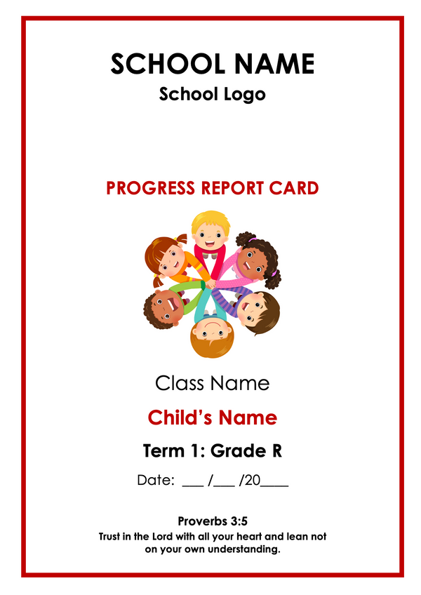 ELDA REPORT CARDS ( GRADE R )