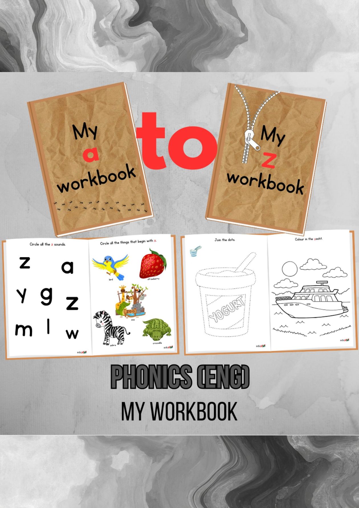 PHONICS (ENG) WORKBOOKS A - Z